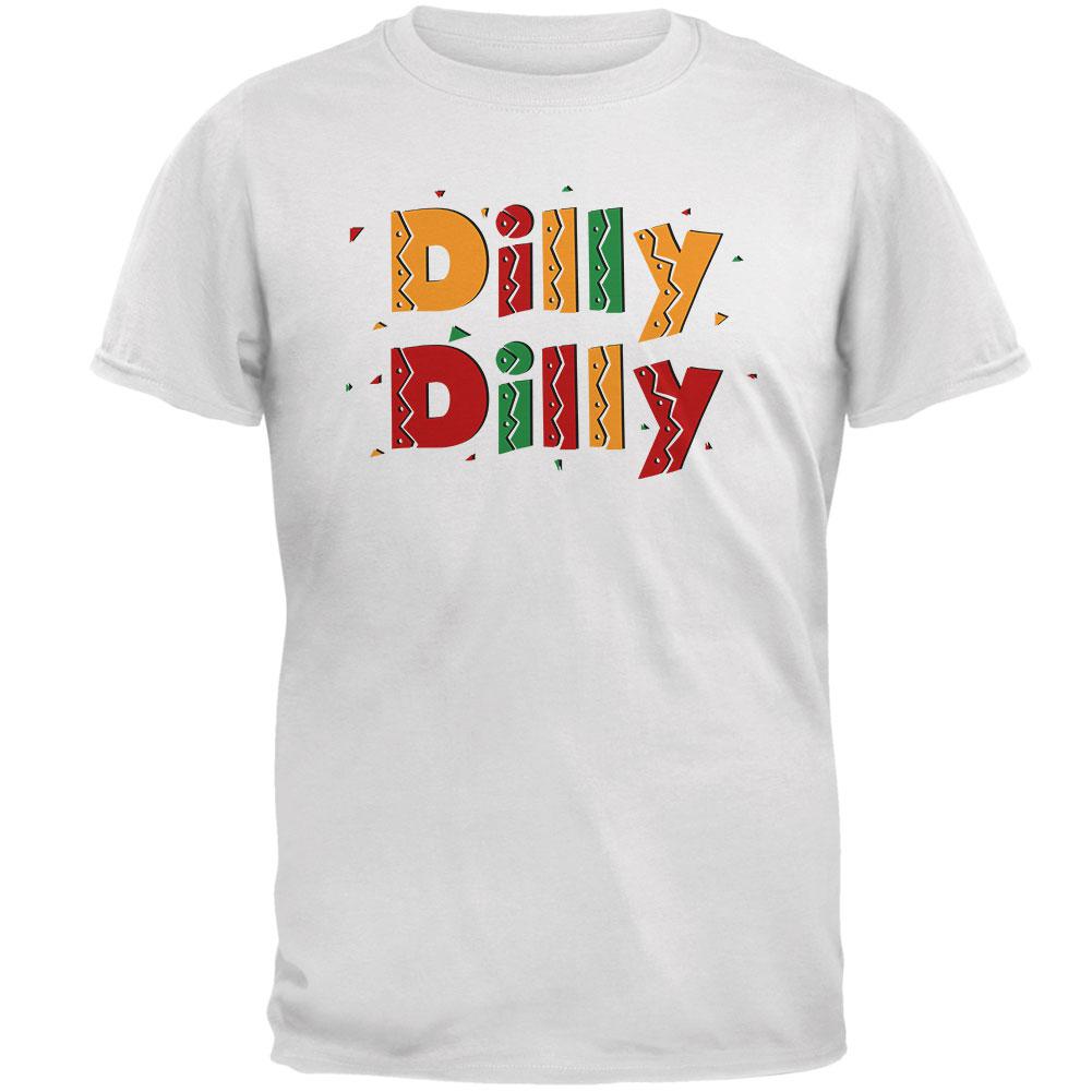 Cinco De Mayo Dilly Dilly Fiesta Mexican Party Mens T Shirt Men's T-Shirts Old Glory 2XL White 