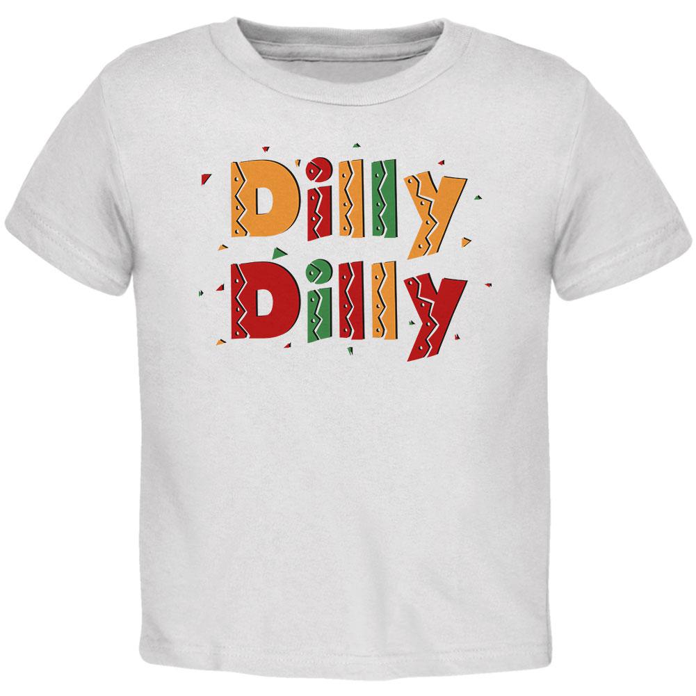 Cinco De Mayo Dilly Dilly Fiesta Mexican Party Toddler T Shirt Toddler T-Shirts Old Glory 2T White 