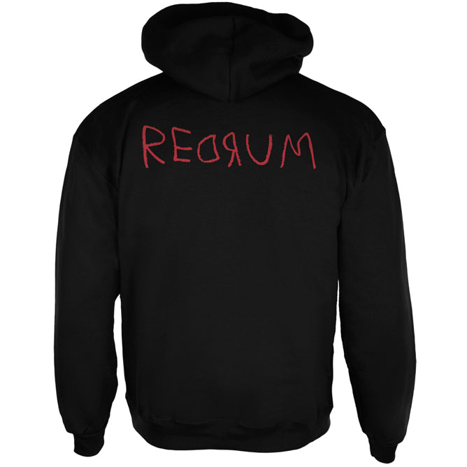 Halloween Horror Redrum Mens Full Zip Hoodie Men's Hoodies Old Glory   