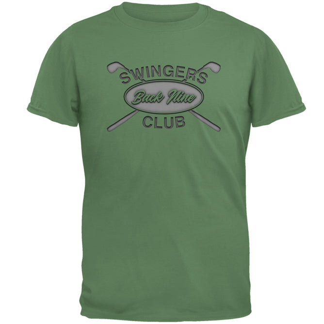 Back Nine Swingers Club Mens T Shirt Men's T-Shirts Old Glory MD Turf 