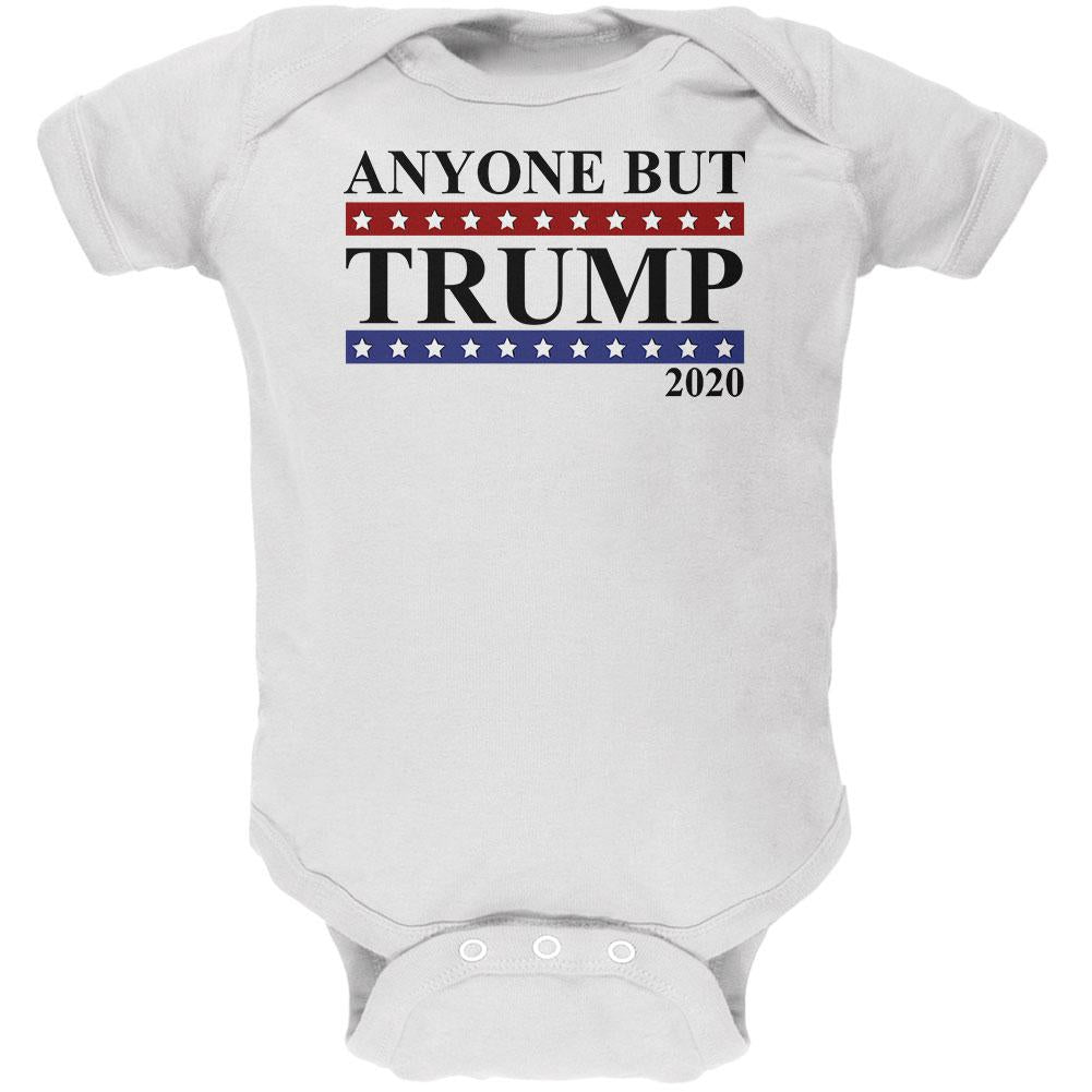 Presidential Election Anyone But Trump 2020 Soft Baby One Piece Baby One Piece Old Glory 0-3M White 