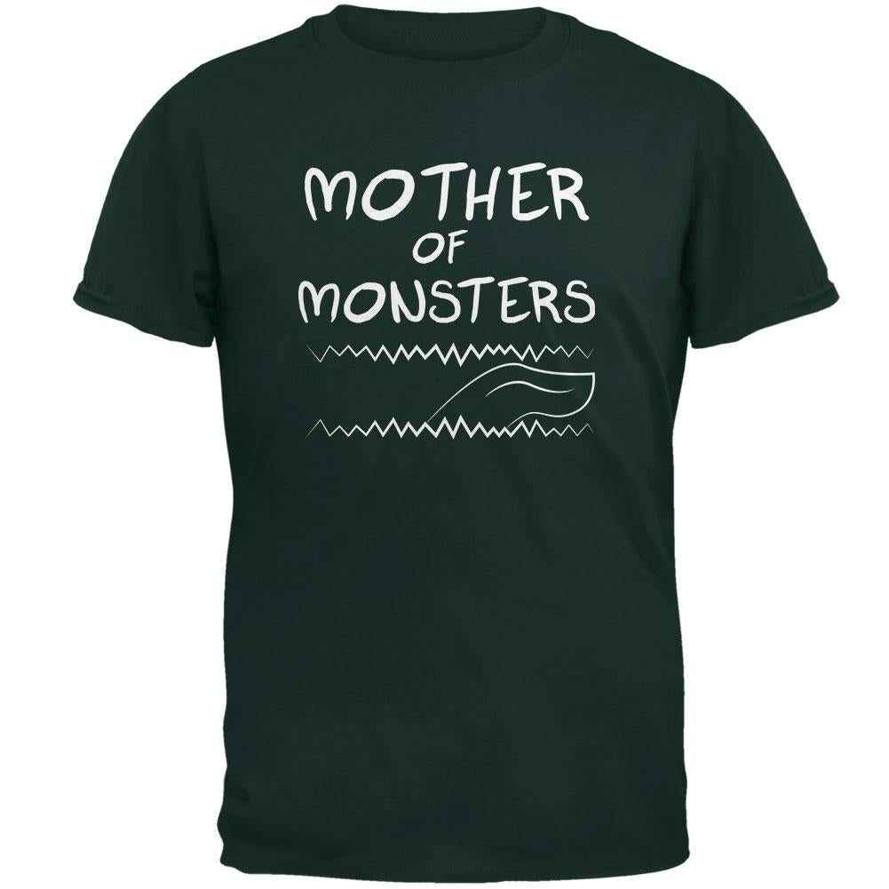 Mother's Day Mother Of Monsters Mens T Shirt Men's T-Shirts Old Glory 2XL Black 