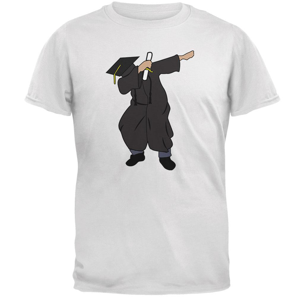 Dabbing Graduate Mens T Shirt Men's T-Shirts Old Glory SM  