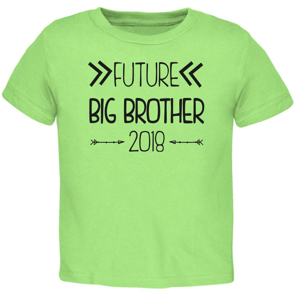 Future Big Brother Arrows 2018 Toddler T Shirt Toddler T-Shirts Old Glory 2T Lime 