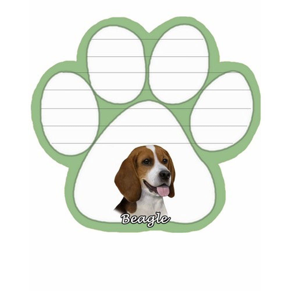 Beagle Magnetic Note Pad Note Pads Beagle   