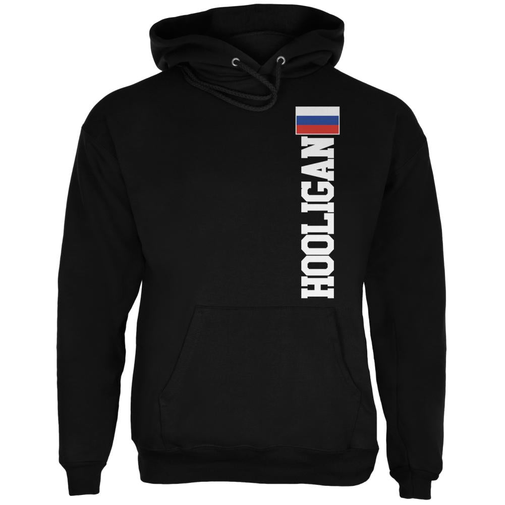 World Cup Hooligan Russia Mens Hoodie Men's Hoodies Old Glory 2XL Black 