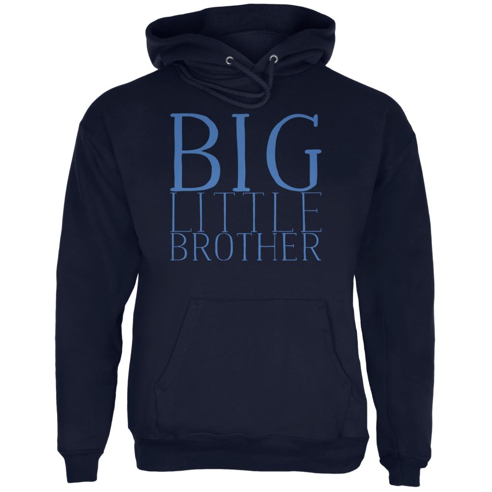 Big Little Brother Mens Hoodie Men's Hoodies Old Glory 2XL Navy 