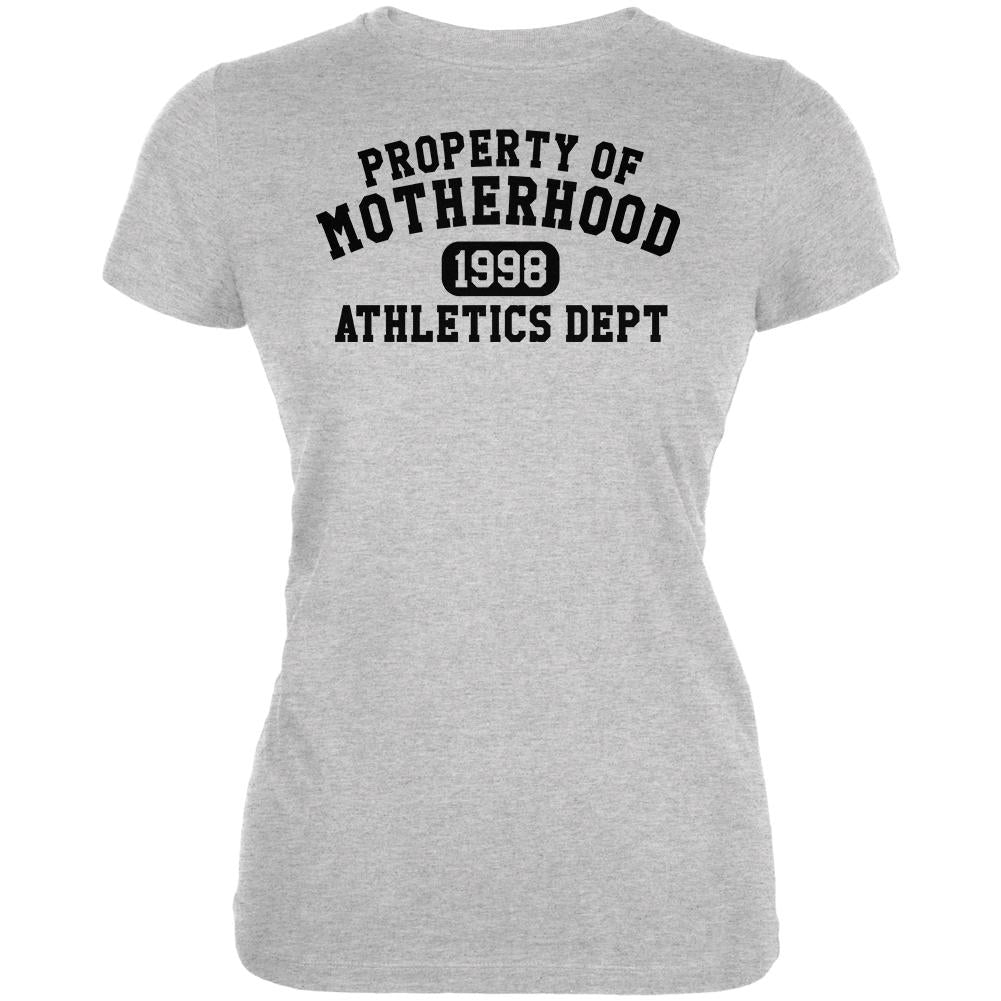 Motherhood Athletics Department 1998 Juniors Soft T Shirt Juniors T-Shirts Old Glory 2XL Heather 