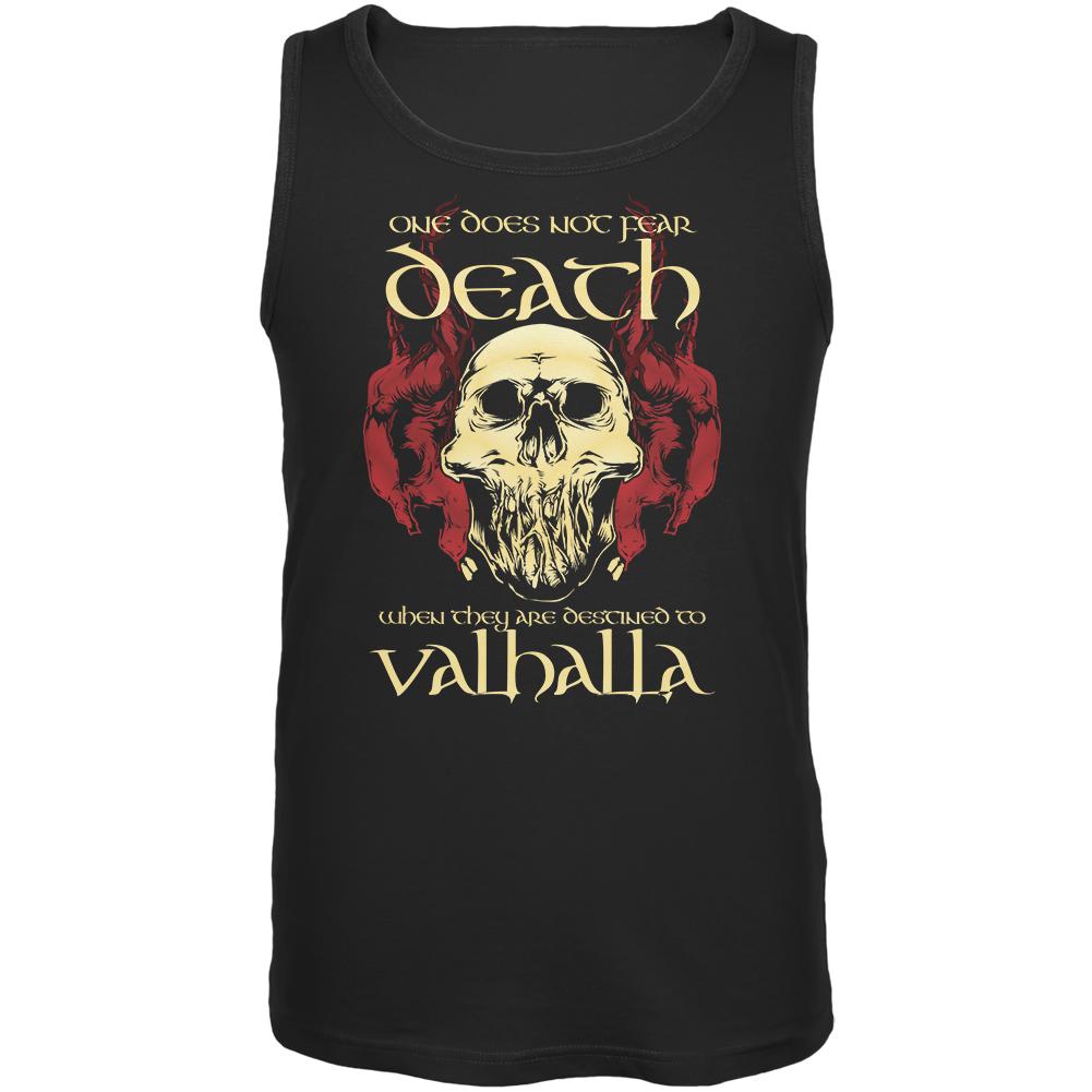 Viking Death Valhalla Mens Tank Top Men's Tank Tops Old Glory 2XL Black 