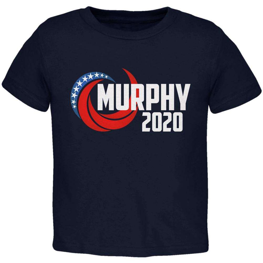 Presidential Election 2020 Chris Murphy Swoosh Toddler T Shirt Toddler T-Shirts Old Glory 2T Navy 