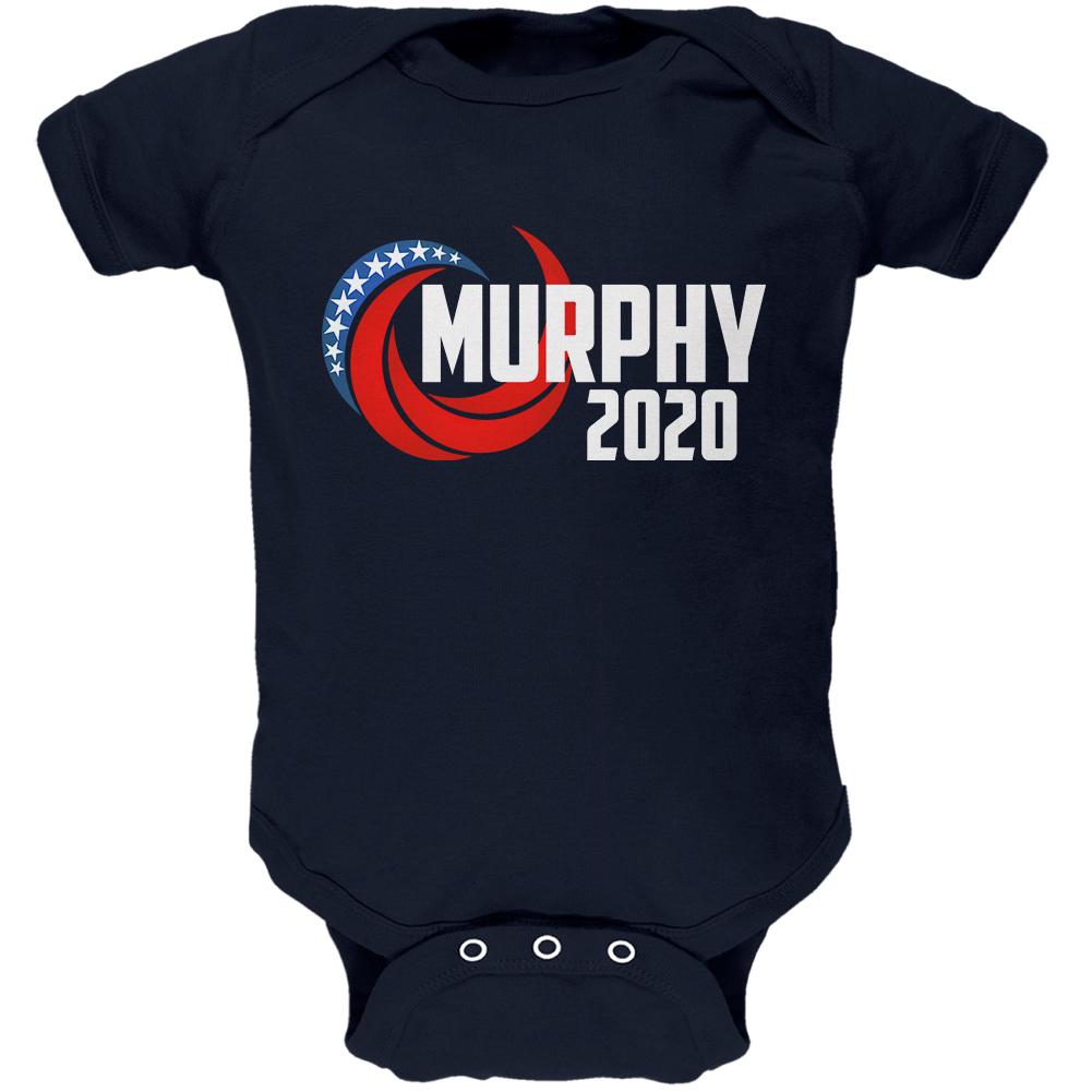 Presidential Election 2020 Chris Murphy Swoosh Soft Baby One Piece Baby One Piece Old Glory 0-3M Navy 