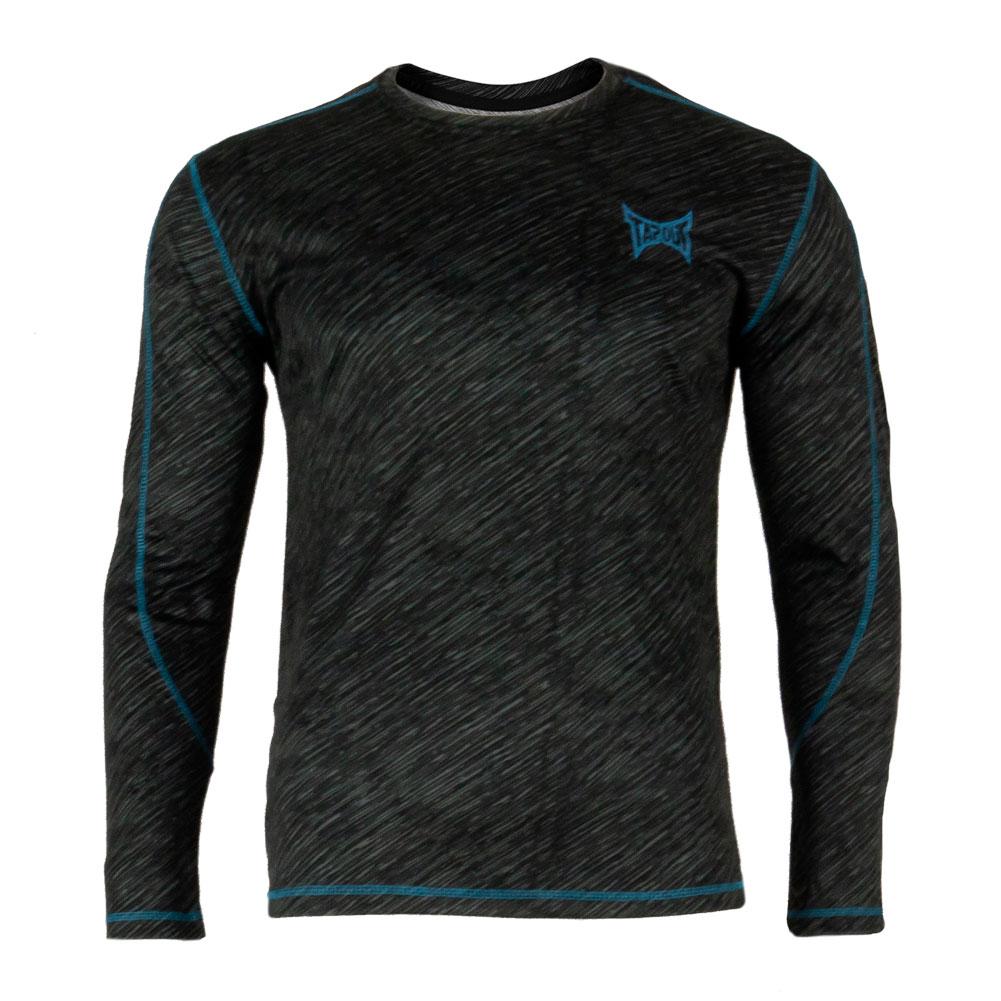 Tapout - Chrome Mens Long Sleeve Activewear T Shirt Men's Long Sleeves TapouT   