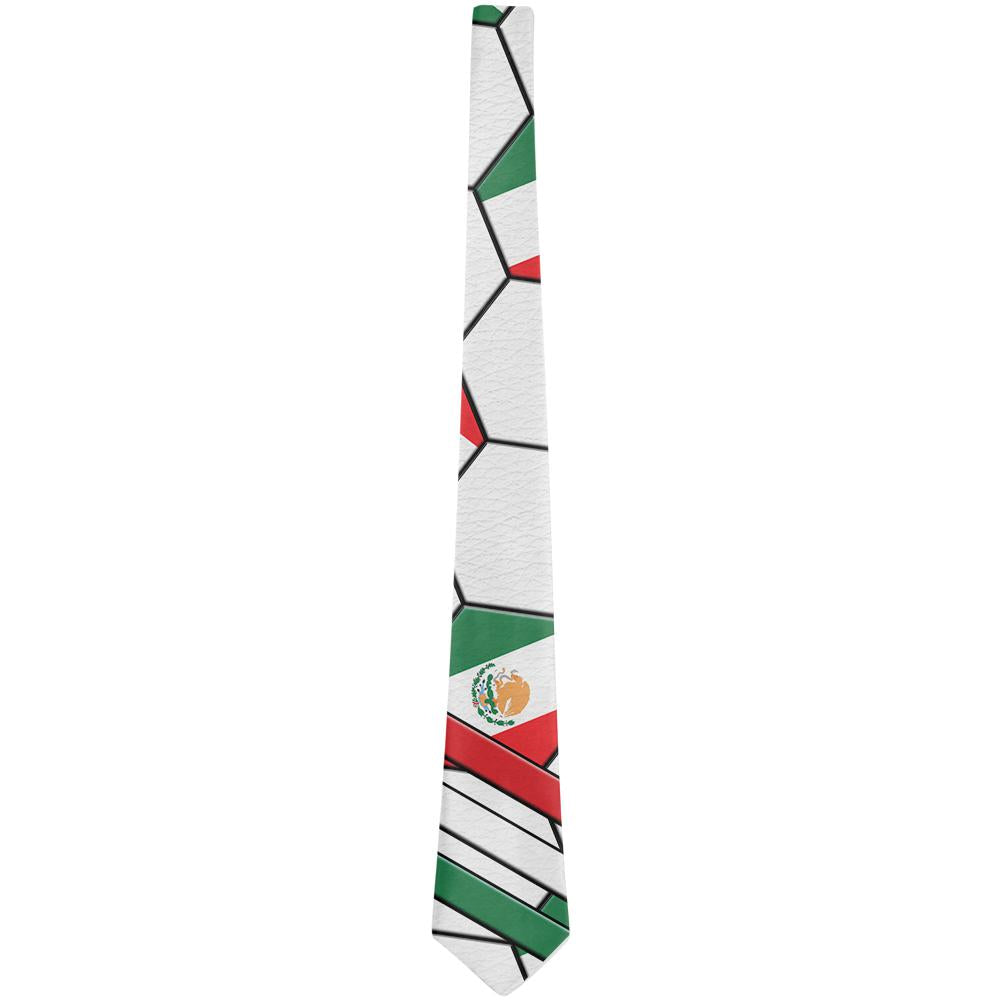 World Cup Mexico Soccer Ball All Over Neck Tie Ties Old Glory   