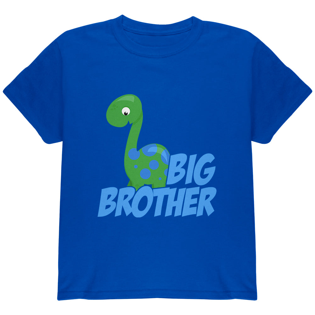 Big Brother Dinosaur Youth T Shirt Youth T-Shirts Old Glory YLG Blue 