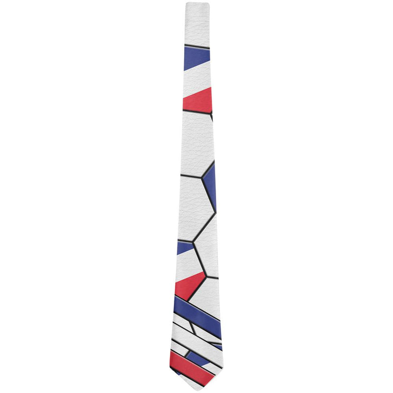 World Cup France Soccer Ball All Over Neck Tie Ties Old Glory   