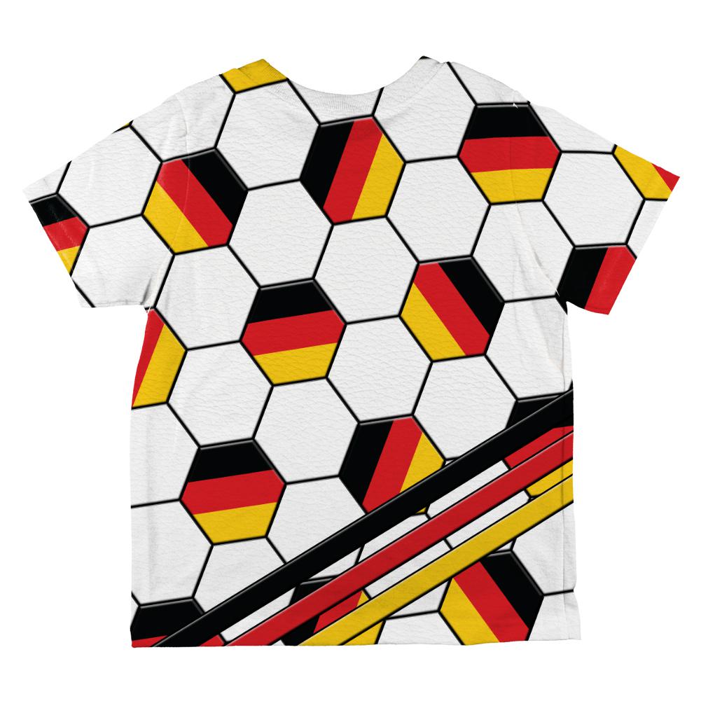 World Cup Germany Soccer Ball All Over Toddler T Shirt Toddler T-Shirts Old Glory   