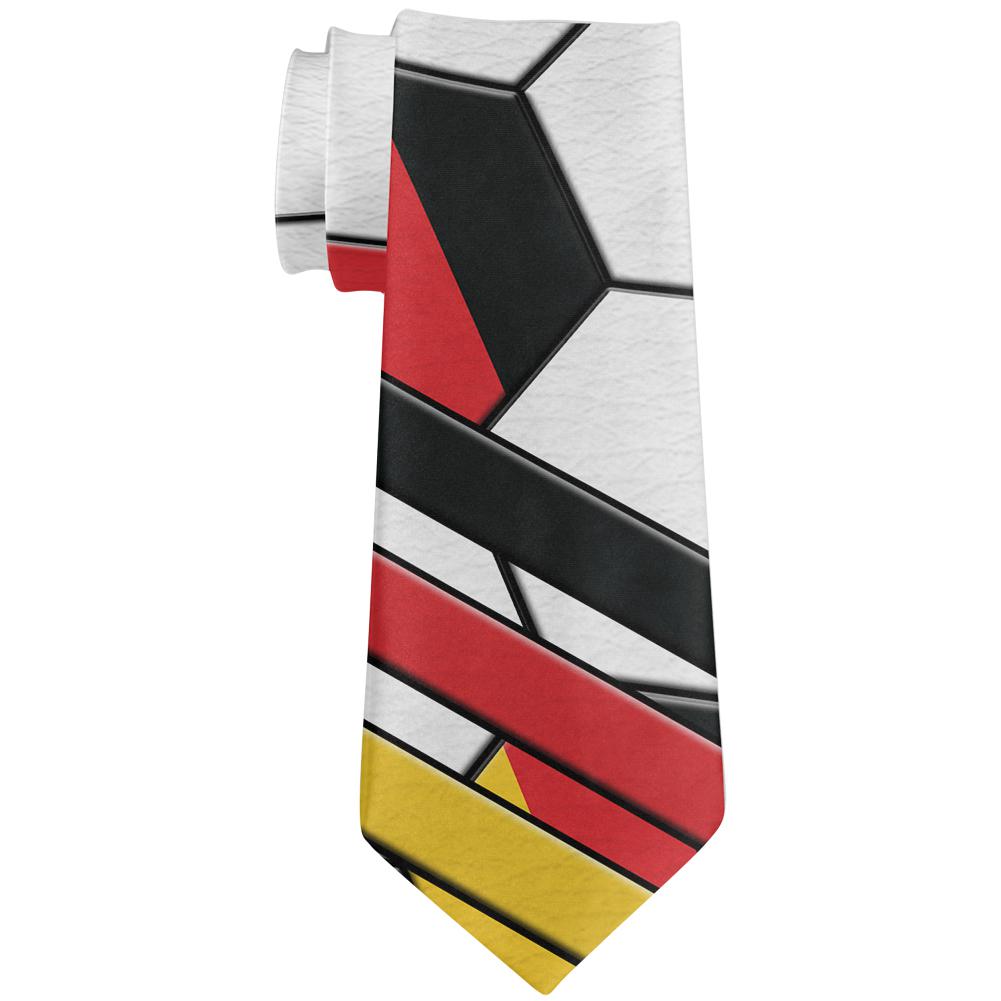 World Cup Germany Soccer Ball All Over Neck Tie Ties Old Glory OS Multi 