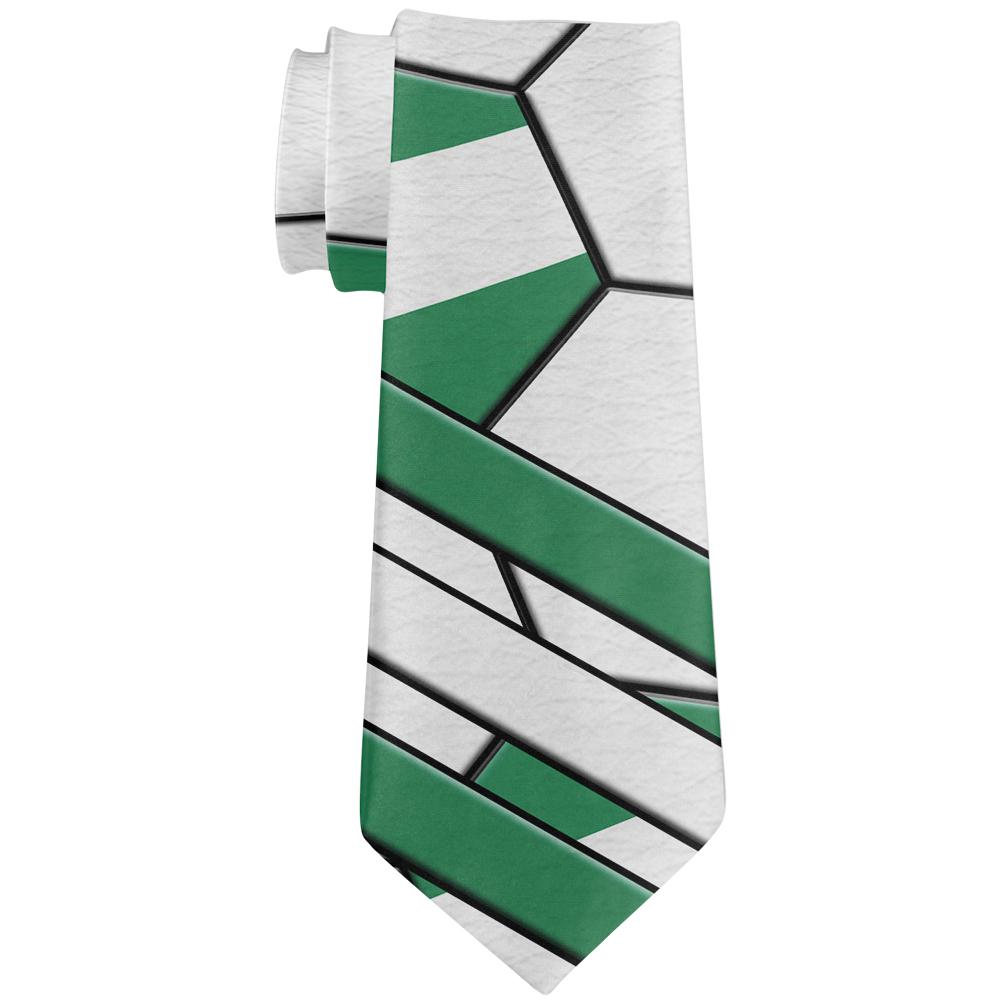 World Cup Nigeria Soccer Ball All Over Neck Tie Ties Old Glory OS Multi 