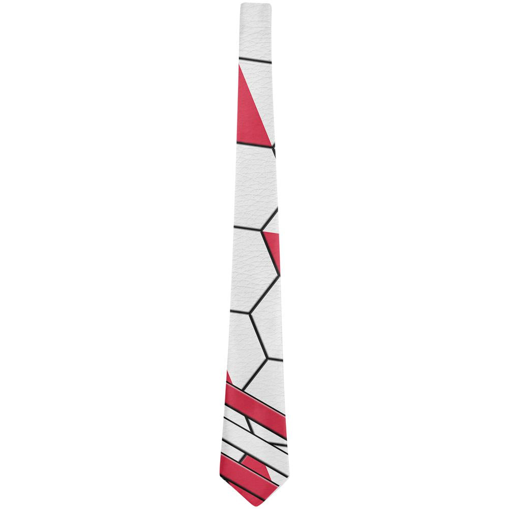 World Cup Poland Soccer Ball All Over Neck Tie Ties Old Glory   