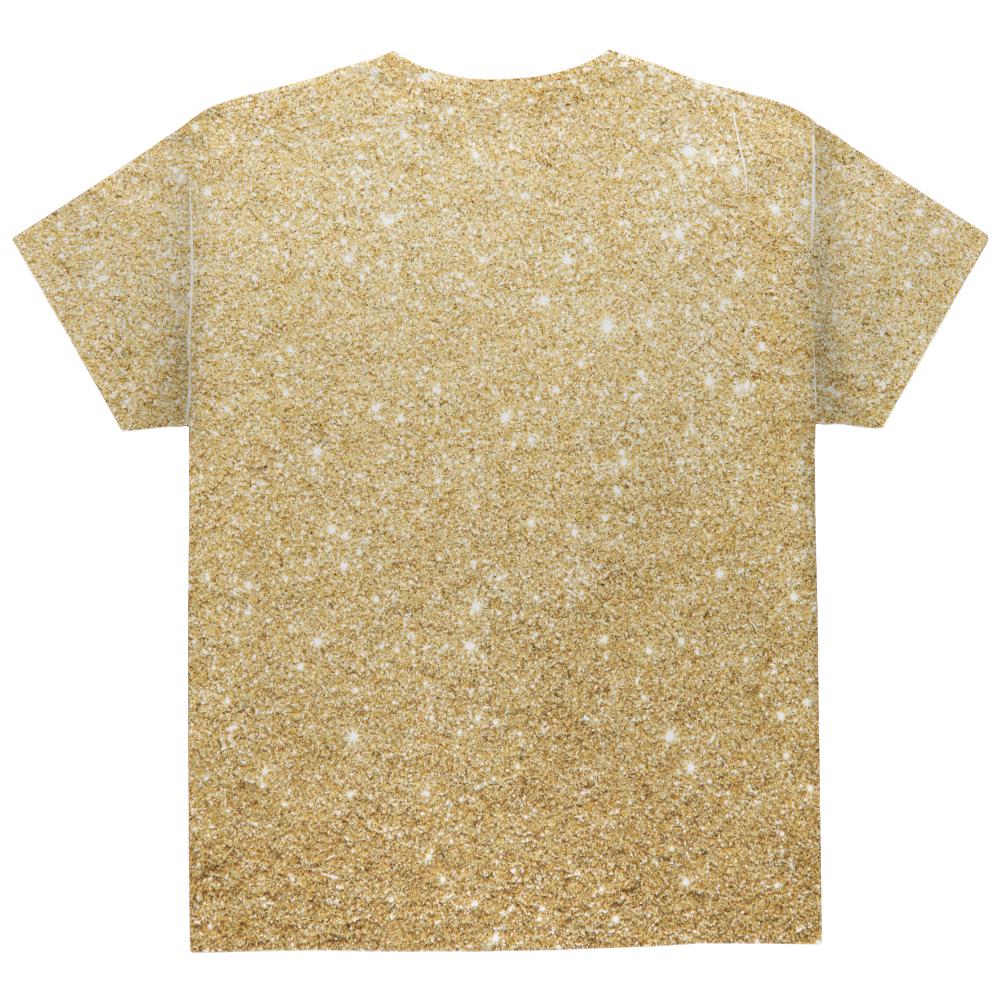 Faux Gold Glitter All Over Youth T Shirt Youth T-Shirts Old Glory   