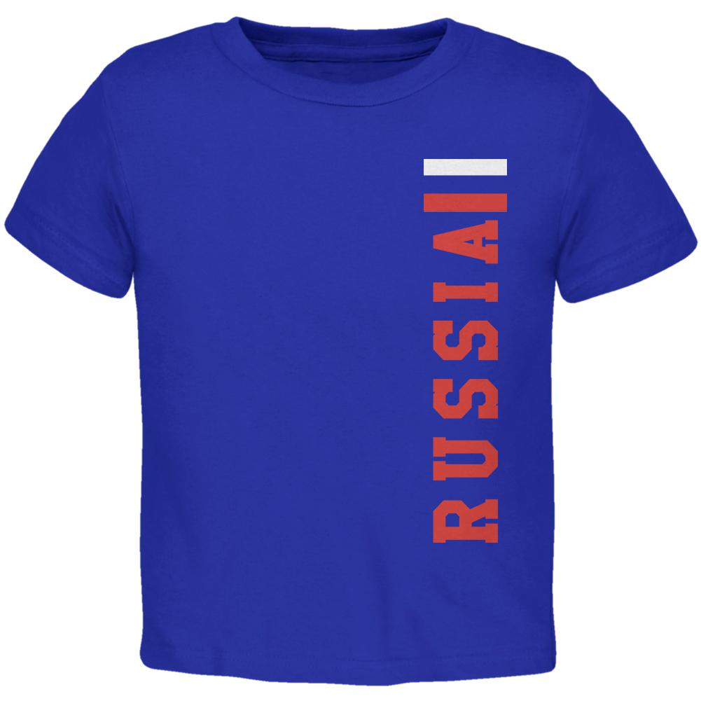 World Cup Russia Toddler T Shirt Toddler T-Shirts Old Glory 2T Royal 