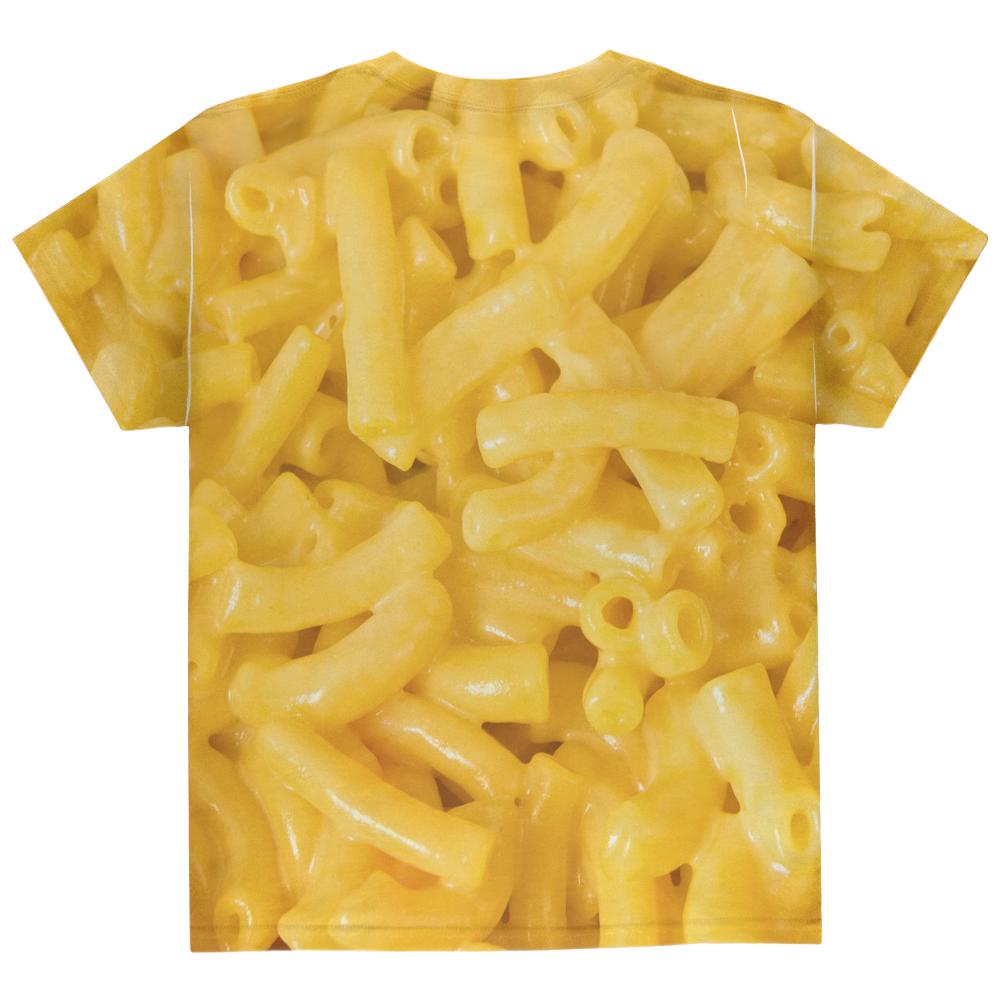 Mac and Cheese All Over Youth T Shirt Youth T-Shirts Old Glory   