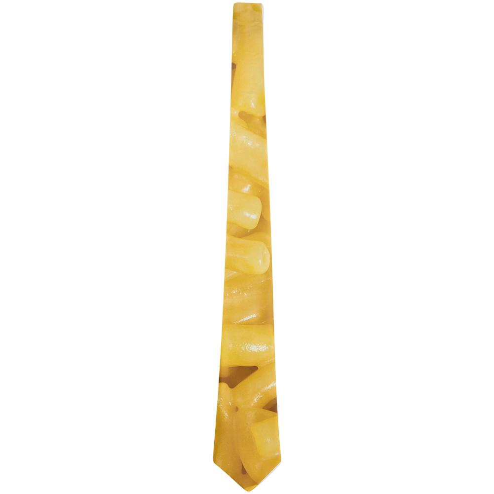 Mac and Cheese All Over Neck Tie Ties Old Glory   