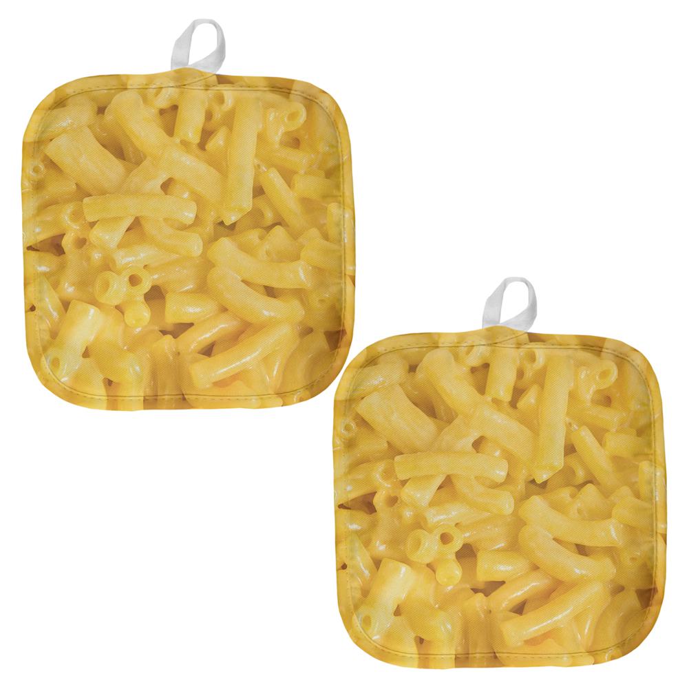 Mac and Cheese All Over Pot Holder (Set of 2) Pot Holders Old Glory OS Multi 