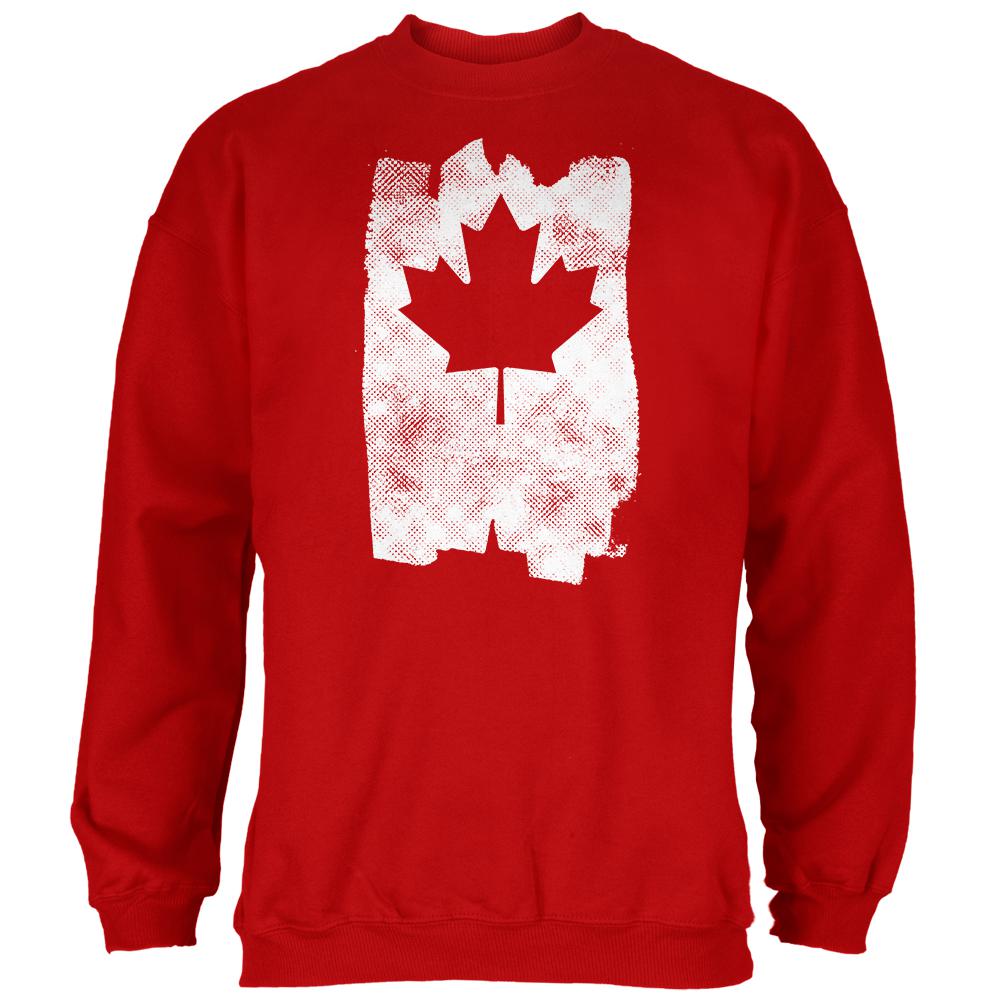 Graffiti Maple Leaf Canadian Flag Mens Sweatshirt – Old Glory