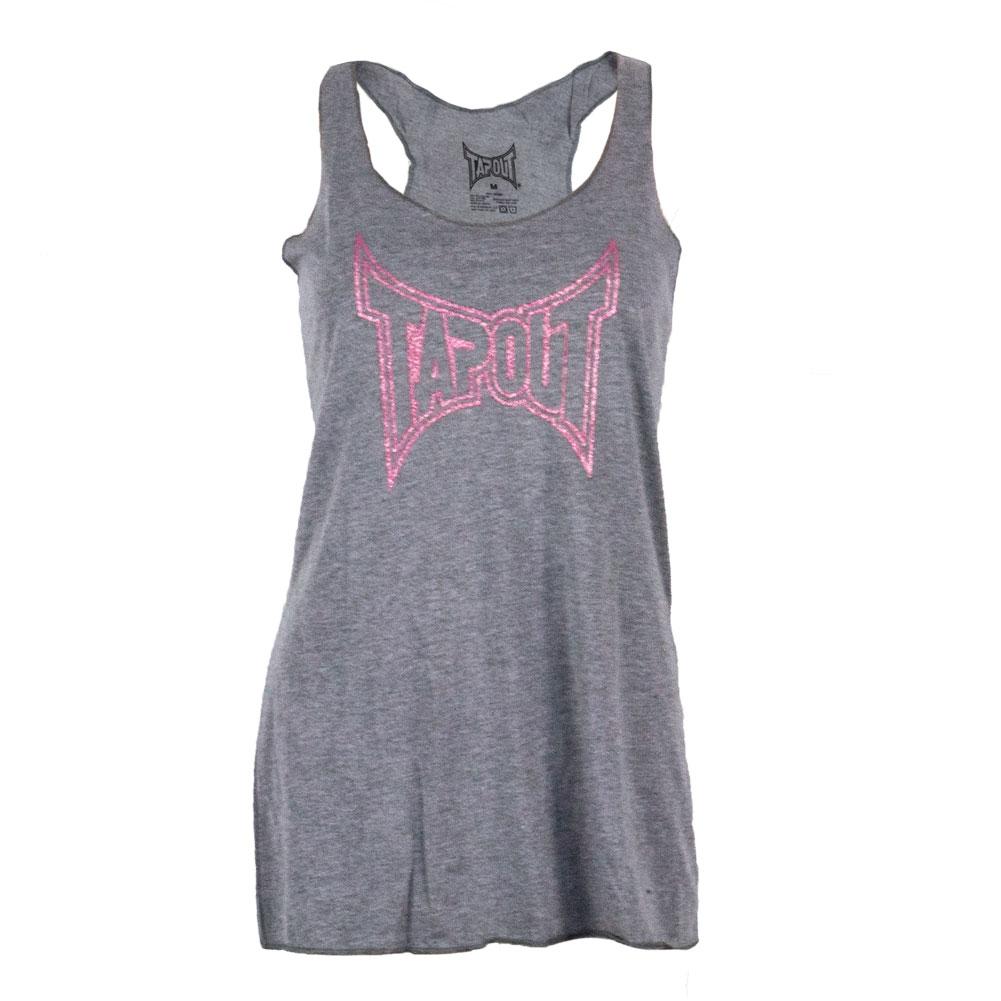 Tapout - Classic Collection Juniors Tr-Blend Rackerback Tank Top Juniors Tank Tops TapouT   