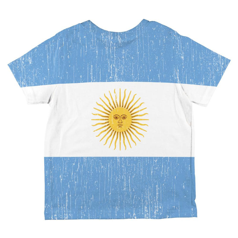 World Cup Argentina Sun All Over Toddler T Shirt Toddler T-Shirts Old Glory   