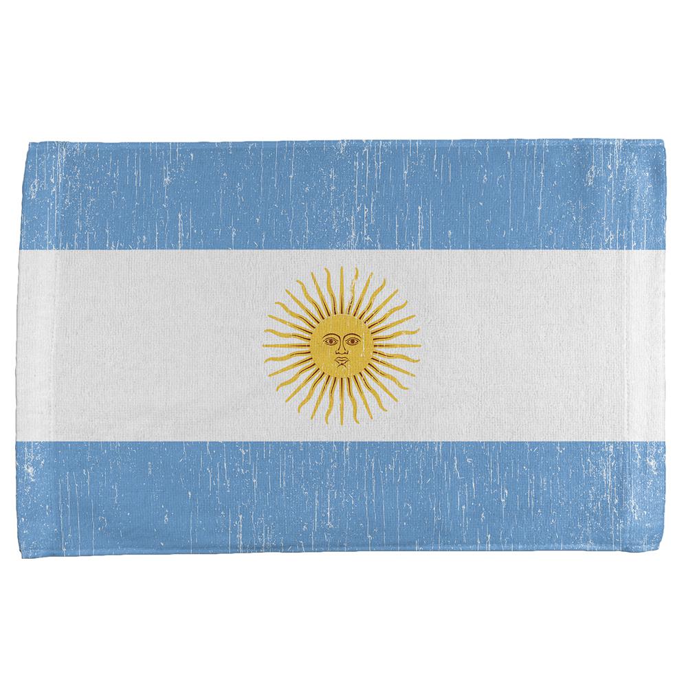 World Cup Argentina Sun All Over Hand Towel Hand Towel Old Glory OS Multi 