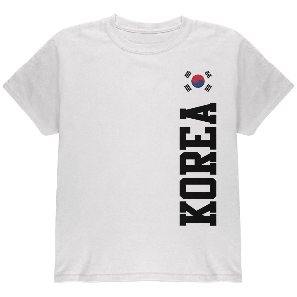 World Cup Korea Youth T Shirt Youth T-Shirts Old Glory LG White 