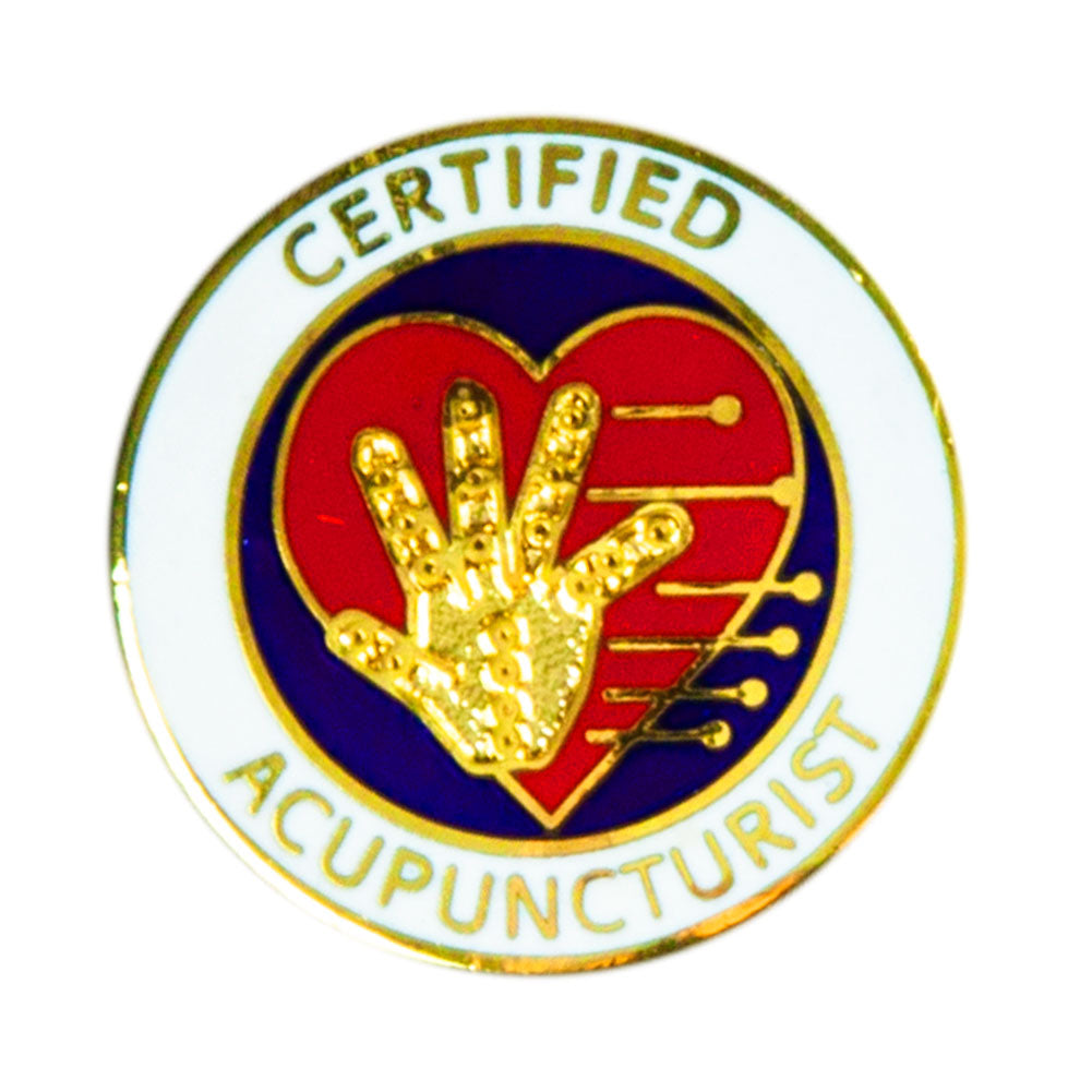 Prestige Medical Certified Acupuncturist Bar Pin Collectible Pins Nurse/Doctor OS Multi 