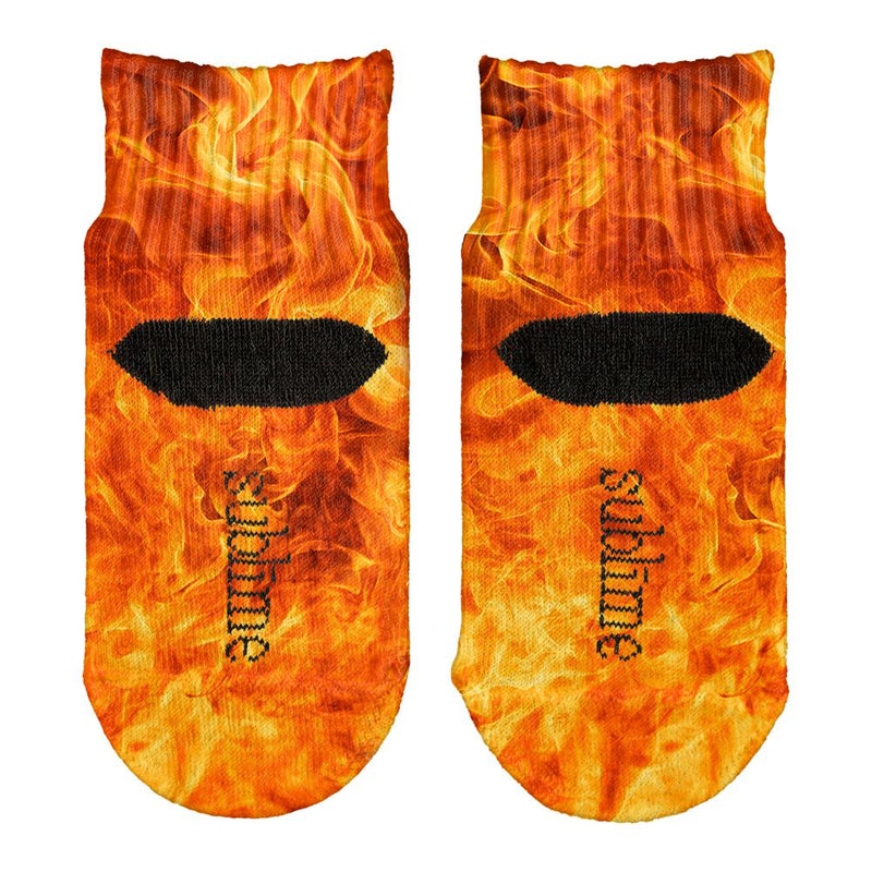 Flames All Over Toddler Ankle Socks Toddler Socks Old Glory   