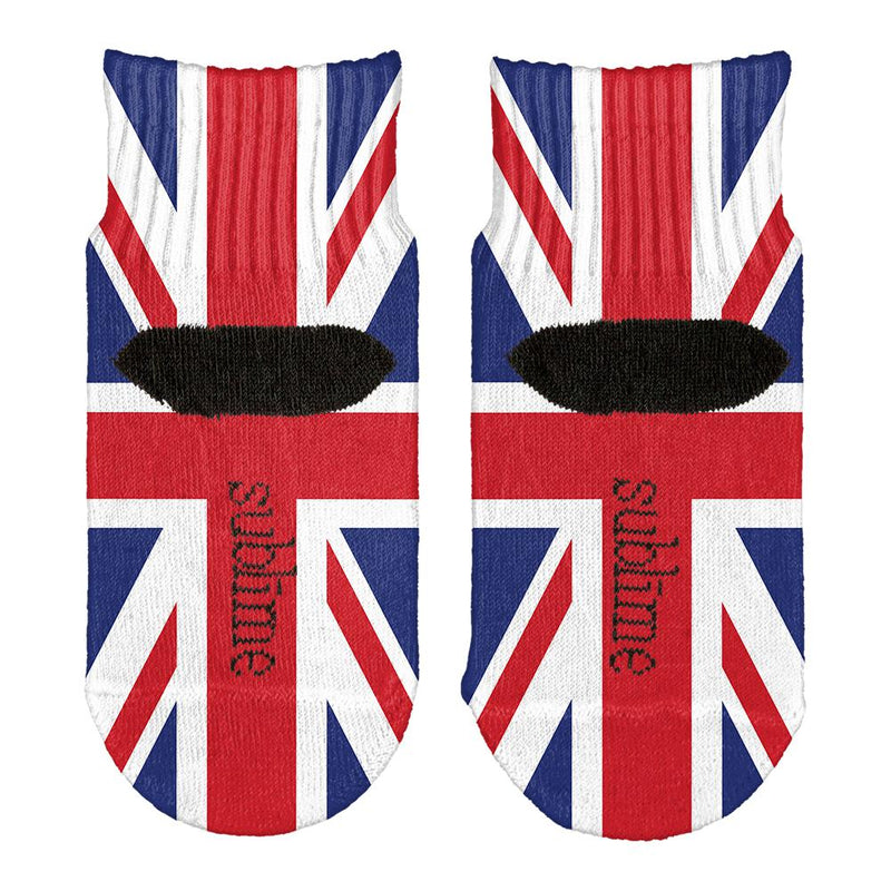 British Flag Union Jack All Over Toddler Ankle Socks Toddler Socks Old Glory   