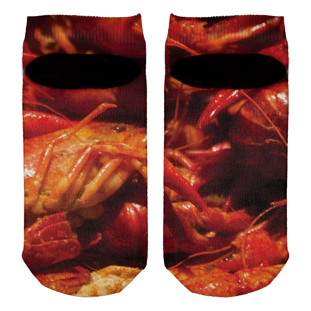 Louisiana Cajun Crawfish Boil All Over Adult Ankle Socks Socks Old Glory   