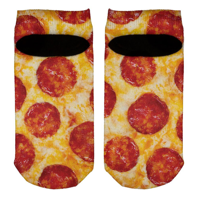 Pepperoni Pizza Costume All Over Adult Ankle Socks Socks Old Glory   