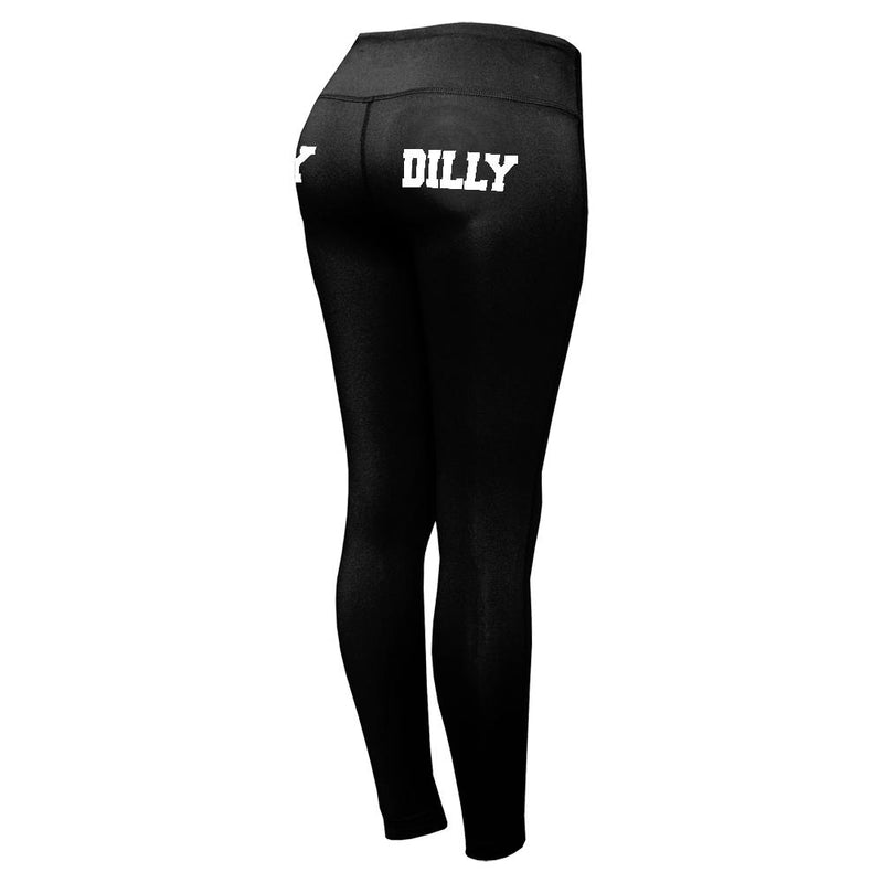 Dilly Dilly College Womens Performance Leggings Women's Leggings Old Glory   