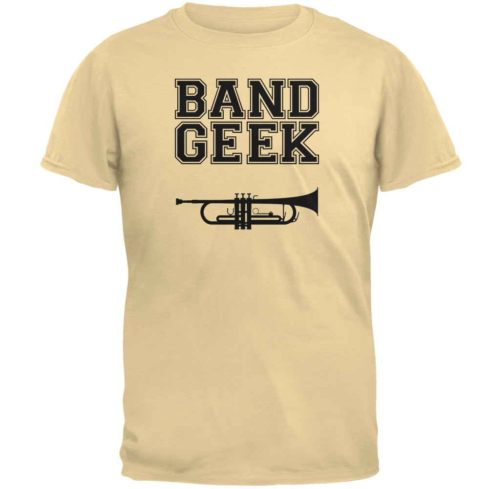 Band Geek Trumpet Mens T Shirt Men's T-Shirts Old Glory