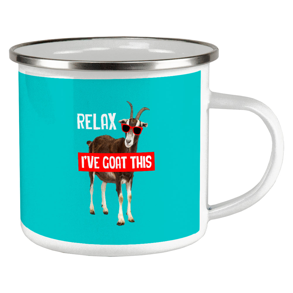 Relax I've Goat Got This Camp Cup Mugs Old Glory OS Multi 