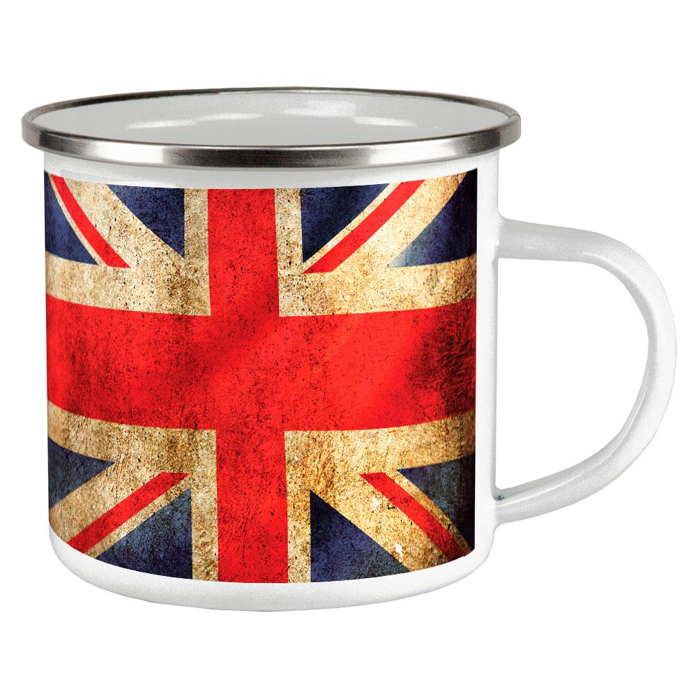 British Flag Union Jack Grunge Camp Cup Mugs Old Glory OS Multi 