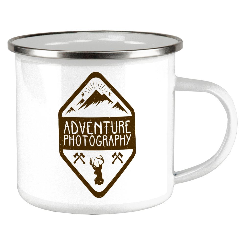 Adventure Nature Photography Camp Cup Mugs Old Glory OS Multi 