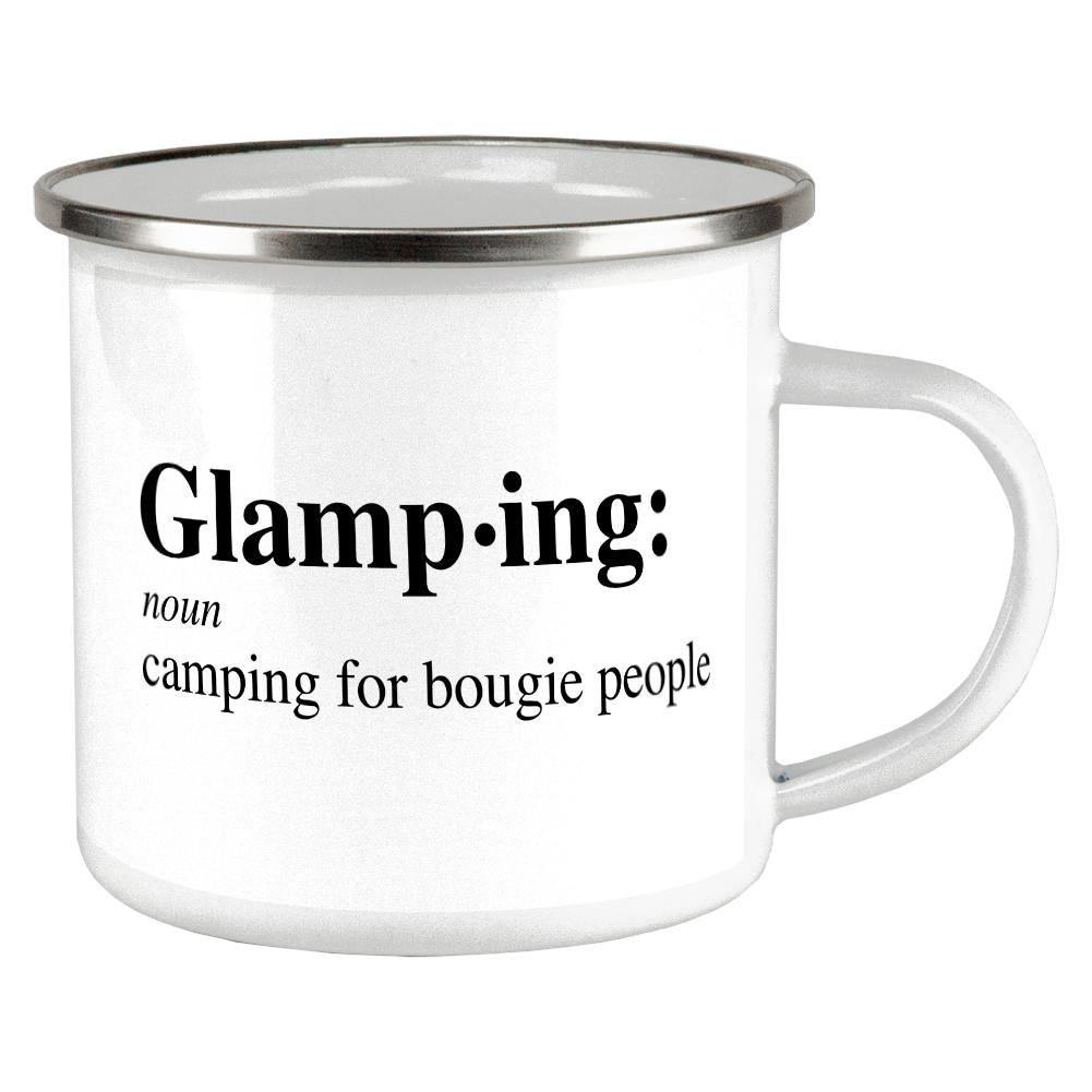 Definition Glamping Boujee Camping Camp Cup Mugs Old Glory OS Multi 