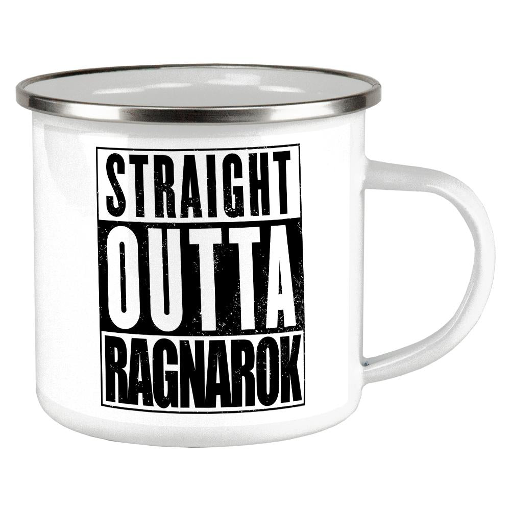 Vikings Straight Outta Ragnarok Camp Cup Mugs Old Glory OS Multi 