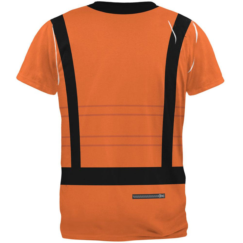 Halloween Astronaunt Costume Orange Escape Suit All Over Mens T Shirt Men's T-Shirts Old Glory   