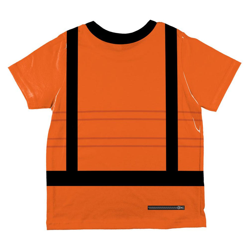 Halloween Astronaunt Costume Orange Escape Suit All Over Toddler T Shirt Toddler T-Shirts Old Glory   