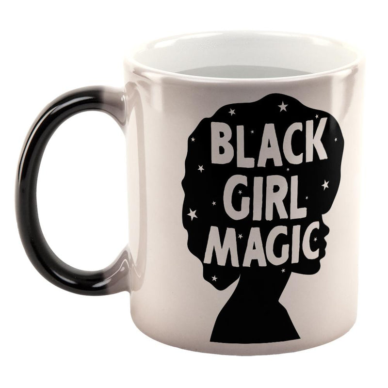 Black History Month Black Girl Magic Afro All Over Heat Changing Coffee Mug Coffee Mugs Old Glory   