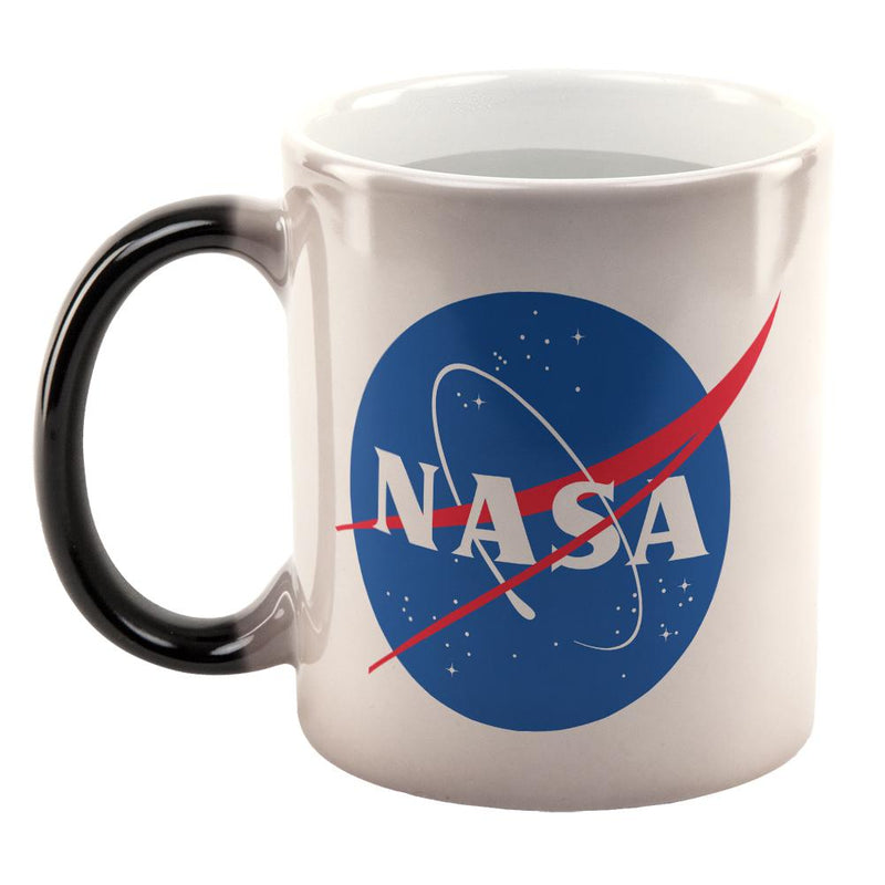 NASA Logo All Over Heat Changing Coffee Mug Coffee Mugs NASA   