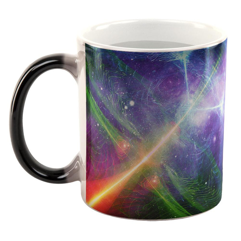 Intergalactic Rave Festival All Over Heat Changing Coffee Mug Coffee Mugs Old Glory   